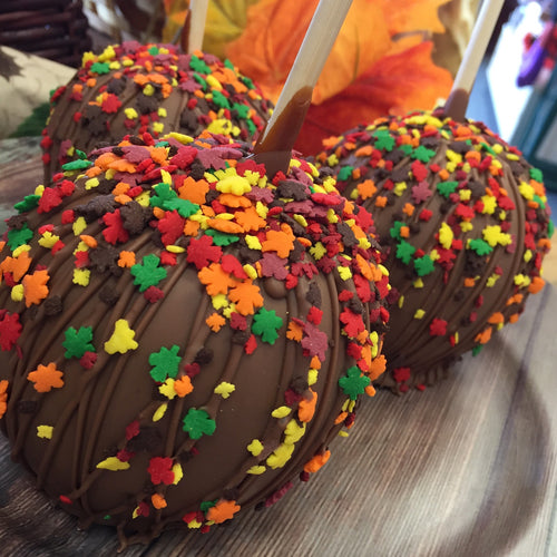 Triple Dipped Chocolate Covered Caramel Apple