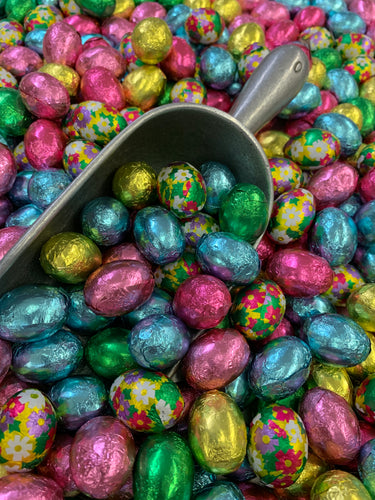 Milk Chocolate Foiled Easter Eggs 10oz